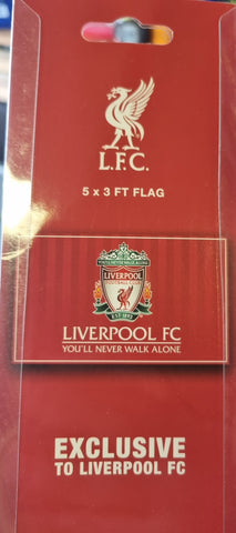 Liverpool FC Official You'll Never Walk Alone Flag/ Banner - Size 5ft x 3ft