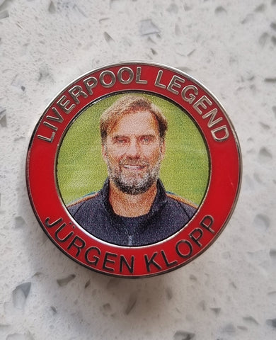 Liverpool Legend Pin Badge - Jurgen Klopp