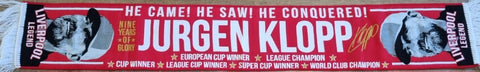 Liverpool Jurgen Klopp Scarf - He Came, He Saw, He Conquered