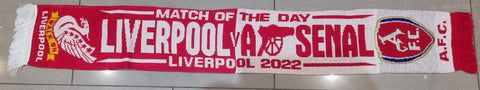 Liverpool V Arsenal Matchday scarf - 2022