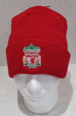 Liverpool FC Official Red Crest Bronx Hat - Adult