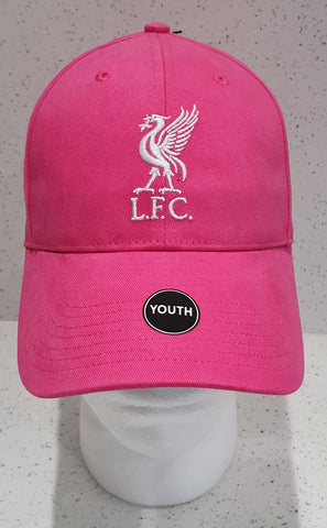 Liverpool Official Pink Liverbird Baseball Cap - Youth