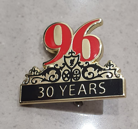 Liverpool 96 Pin Badge - 30 Years