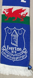 Everton FC Official Wales Woolen Scarf