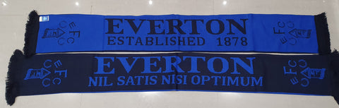 Everton FC Official Reversible Retro Style Scarf - Est 1878
