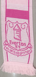 Everton FC Official Pink Scarf - Nil Satis Nisi Optimum