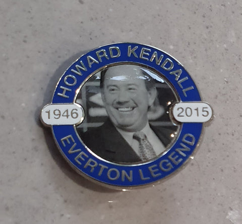 Everton FC Official Howard Kendall Pin Badge - Everton Legend