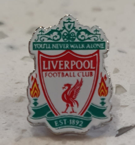 Liverpool Official Coloured Crest Stud Badge
