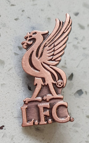 Liverpool Official Bronze Liverbird Pin Badge - LFC