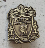 Liverpool Official Crest Bronze Pin Badge