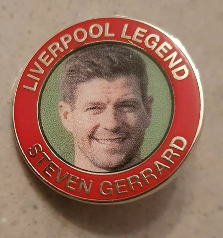 Liverpool FC Steven Gerrard Pin Badge - Liverpool Legend