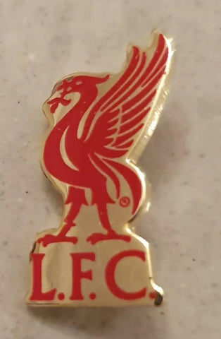 Liverpool Official Badge - LFC Liverbird Red & Gold -