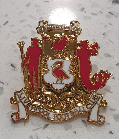 Liverpool Retro Original Crest Stud Badge