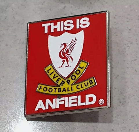 Liverpool Official This Is Anfield Pin Badge