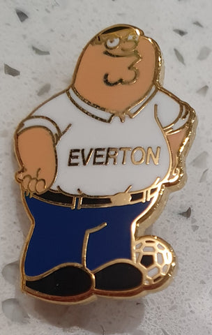 Everton FC Novelty Pin Badge - Everton Fan