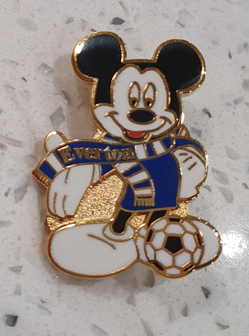 Everton FC Novelty Pin Badge - Everton Mouse Supporter