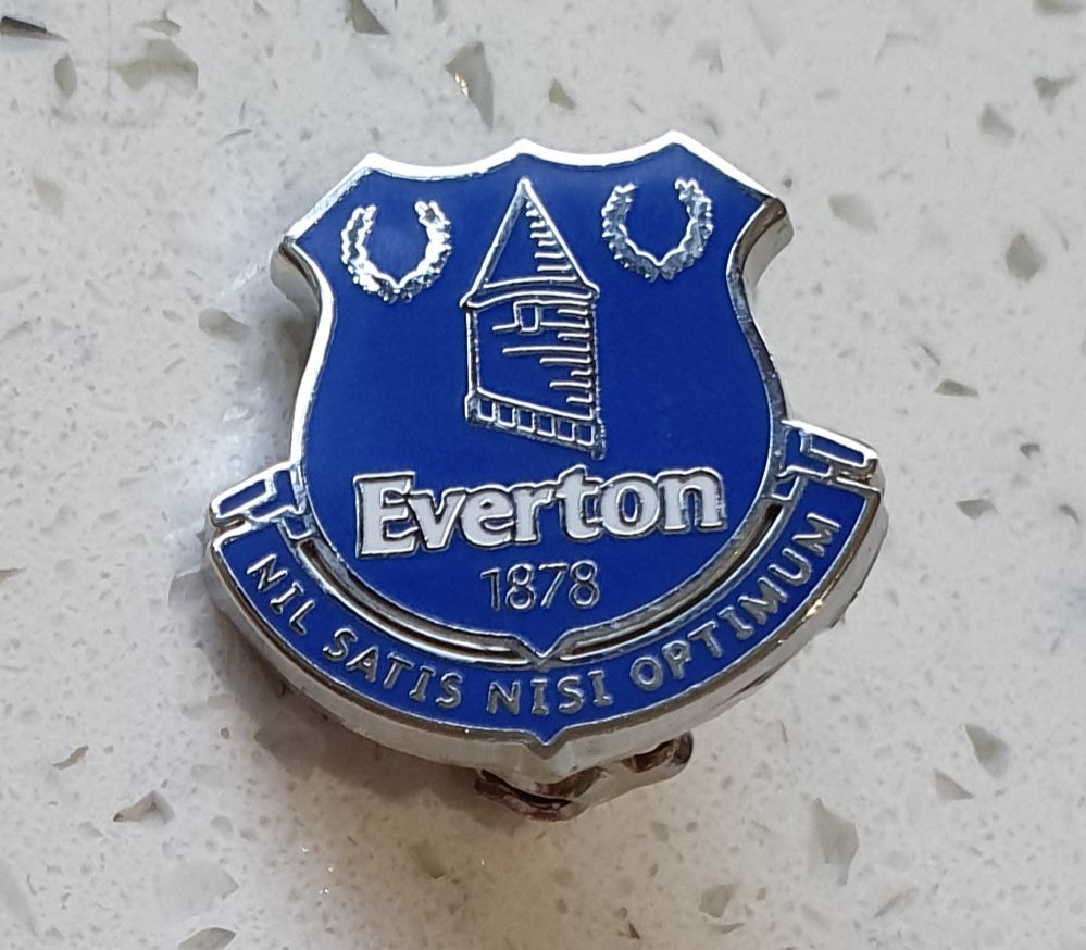 Logo In The Goodison Park Stadium, Home Of Everton Football Club,  Liverpool, UK Stock Photo, Picture and Royalty Free Image. Image 77868793.