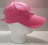 Everton FC Official Pink and Grey Childrens Baseball Cap