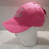 Everton FC Official Pink and Grey Childrens Baseball Cap