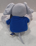 Everton FC Official Elephant Teddy wearing a Blue T Shirt with Club Crest