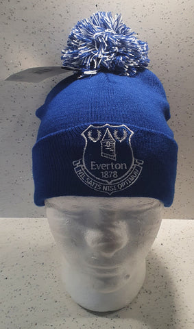 Everton FC Official Royal Bobble Hat - Baby