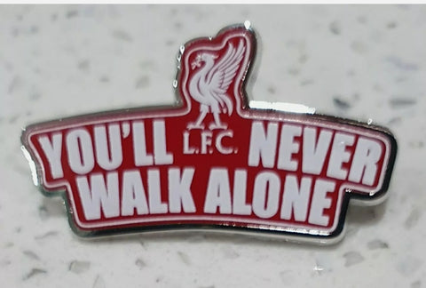 Liverpool Official You'll Never Walk Alone Pin Badge - LFC