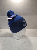 Everton FC Official Navy & Royal Breakaway Bobble Hat - Adult