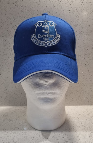 Everton FC Official Royal and White Adults Baseball Cap