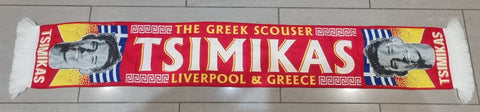 Liverpool Tsimikas Woven Player Scarf - The Greek Scouser
