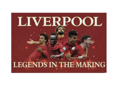 Liverpool Flag - Legends In The Making 5x3