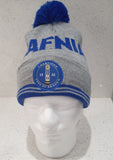 Everton FC Hafnia Retro Grey Bobble Hat - Champions 1984-85  Season - Onesize