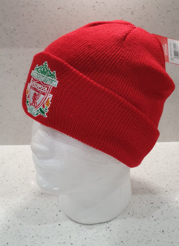 Liverpool FC Official Red Crested Bronx Hat - Childrens