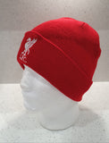 Liverpool FC Official Red Bronx Hat with White Liverbird - Adult