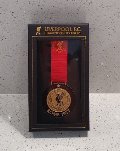 Liverpool Official Rome 1977 European Cup Final Medal