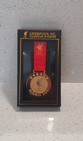Liverpool Official Madrid 2019 European Cup Final Medal