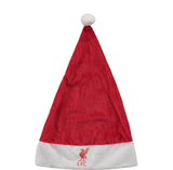 Liverpool FC Official Santa/ Christmas Hat - Red and White