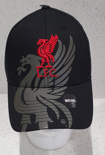 Liverpool FC Official Big Bird Black and Grey Baseball Cap