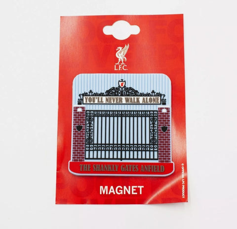 Liverpool FC Official Fridge Magnet The Shankly Gates 'You'll Never Walk Alone'