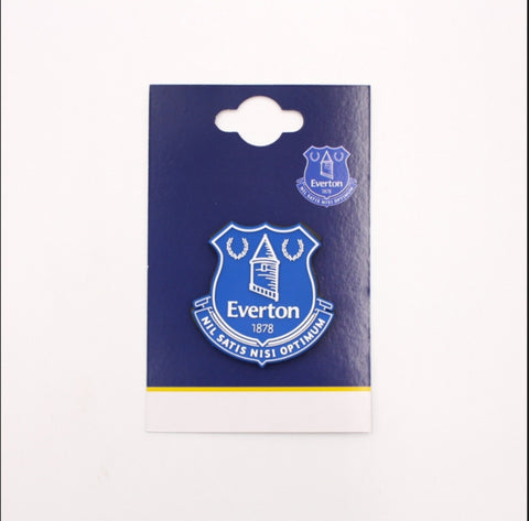 Everton FC Official Royal Blue and White Club Crest Fridge Magnet