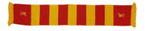 Liverpool Official Traditional Embroided Bar Red and Yellow Bar Style Scarf