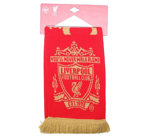 Liverpool FC Official You'll Never Walk Alone Scarf - Red and Gold