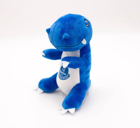 Everton FC Official T Rex Blue and White Teddy Bear